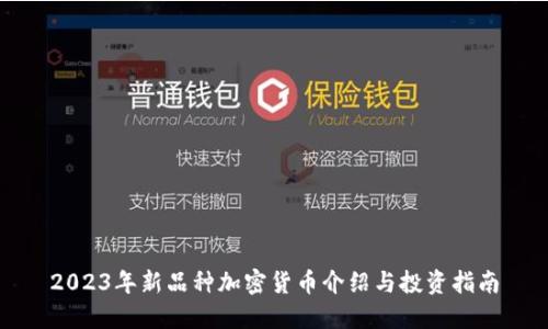 2023年新品种加密货币介绍与投资指南