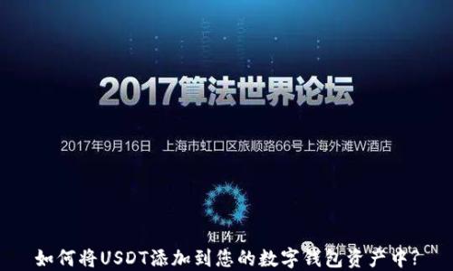 
如何将USDT添加到您的数字钱包资产中?