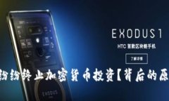 企业CFO为何纷纷终止加密货币投资？背后的原因